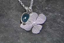 Load image into Gallery viewer, Beyond the Bloom Flower and Tourmaline Gemstone Pendant