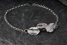 Load image into Gallery viewer, Leaf Trio Chain Bracelet