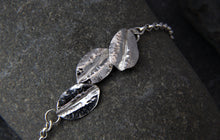 Load image into Gallery viewer, Leaf Trio Chain Bracelet