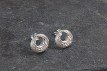Load image into Gallery viewer, Ebb and Flow Wave Stud Earrings