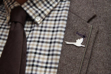 Load image into Gallery viewer, Flying Pheasant Lapel Pin - Lucy Symons Jewellery