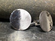 Load image into Gallery viewer, Reflections on the Sea Disc Cufflinks - Lucy Symons Jewellery