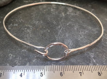 Load image into Gallery viewer, Circle Clasp Bangle - Lucy Symons Jewellery