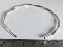 Load image into Gallery viewer, Rolling Waves Cuff Bangle - Lucy Symons Jewellery