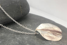 Load image into Gallery viewer, Leaf pendant - Lucy Symons Jewellery