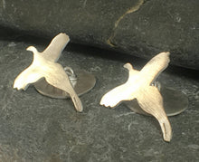 Load image into Gallery viewer, Pheasant in Flight Cufflinks - Lucy Symons Jewellery