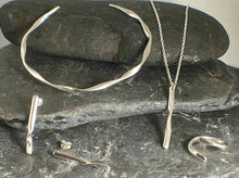 Load image into Gallery viewer, Rolling Waves Cuff Bangle - Lucy Symons Jewellery