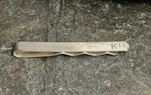 Personalised Tie Clip - Lucy Symons Jewellery