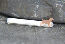 Load image into Gallery viewer, Spaniel Tie Clip - Lucy Symons Jewellery