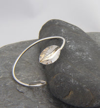 Load image into Gallery viewer, Leaf Bangle - Lucy Symons Jewellery