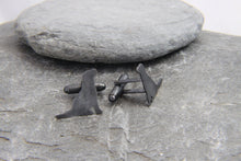 Load image into Gallery viewer, Black Labrador Cufflinks - Lucy Symons Jewellery