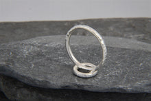 Load image into Gallery viewer, Hammered Circle Ring - Lucy Symons Jewellery