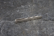 Load image into Gallery viewer, Hammered Silver Tie Clip - Lucy Symons Jewellery