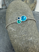 Load image into Gallery viewer, Rockpool trio charm Bracelet