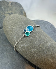 Load image into Gallery viewer, Rockpool trio charm Bracelet