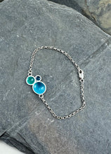Load image into Gallery viewer, Rockpool trio charm Bracelet
