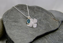 Load image into Gallery viewer, Beyond the Bloom Flower and Tourmaline Gemstone Pendant