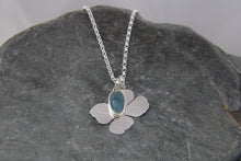 Load image into Gallery viewer, Beyond the Bloom Flower and Tourmaline Gemstone Pendant