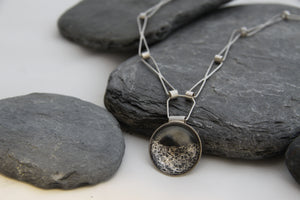 Stormy Seas Statement Chain Pendant