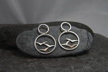 Load image into Gallery viewer, Soaring High Flock of Gulls Earrings