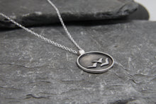 Load image into Gallery viewer, Soaring High Against Dark Clouds Necklace