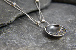 Stormy Seas Statement Chain Pendant
