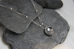 Stormy Seas Statement Chain Pendant