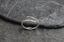 Load image into Gallery viewer, Hammered Adjustable Wrap Ring