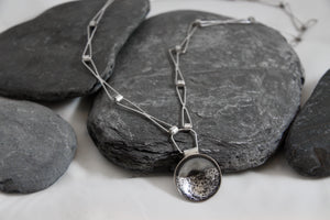 Stormy Seas Statement Chain Pendant