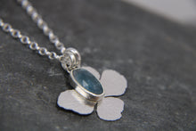 Load image into Gallery viewer, Beyond the Bloom Flower and Tourmaline Gemstone Pendant
