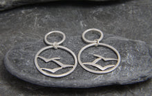 Load image into Gallery viewer, Soaring High Flock of Gulls Earrings
