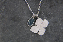 Load image into Gallery viewer, Beyond the Bloom Flower and Tourmaline Gemstone Pendant