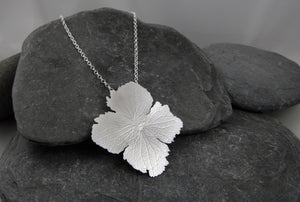 Beyond the Bloom Statement Flower Pendant