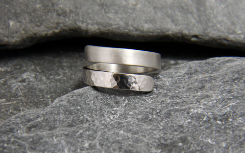 Custom Reflections on The Sea Adjustable Wrap Ring for Christian
