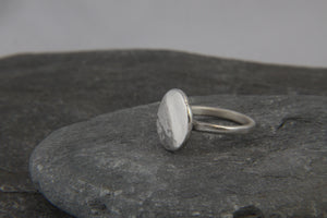 Reflections on the Sea Pebble Ring - Lucy Symons Jewellery