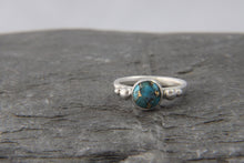Load image into Gallery viewer, Copper Veined Turquoise Ring
