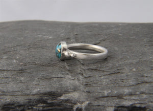 Copper Veined Turquoise Ring