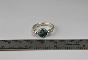 Copper Veined Turquoise Ring