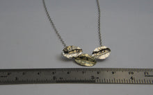 Load image into Gallery viewer, 9ct Gold and Sterling Silver Leaf Necklace