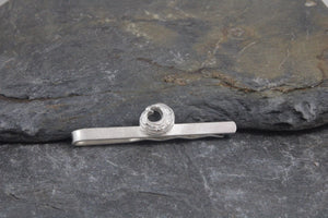 Ebb and Flow Wave Tie Clip