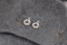 Load image into Gallery viewer, Ebb and Flow Wave Stud Earrings