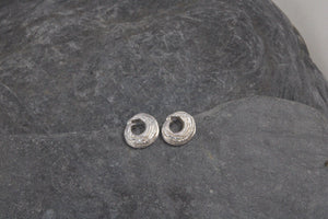 Ebb and Flow Wave Stud Earrings