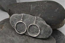 Load image into Gallery viewer, Rolling Waves Hoop Earrings