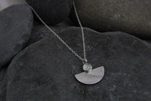 Load image into Gallery viewer, Reflections on the Sea Gemstone Chalcedony Gemstone Pendant