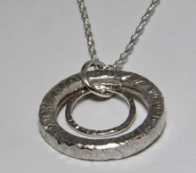 Load image into Gallery viewer, Double Circle Pendant - Lucy Symons Jewellery