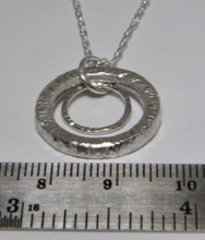 Load image into Gallery viewer, Double Circle Pendant - Lucy Symons Jewellery