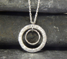 Load image into Gallery viewer, Double Circle Pendant - Lucy Symons Jewellery