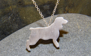 Spaniel Pendant - Lucy Symons Jewellery