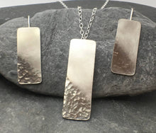 Load image into Gallery viewer, Reflections on the Sea Rectangular Pendant - Lucy Symons Jewellery