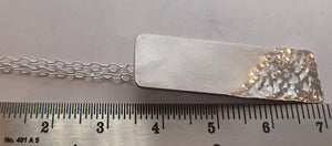 Reflections on the Sea Rectangular Pendant - Lucy Symons Jewellery